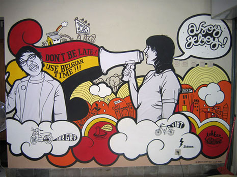Detail Graffiti Tema Pahlawan Nomer 21
