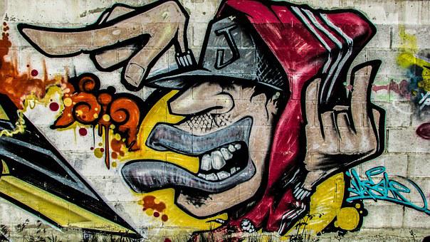 Detail Graffiti Tembok Simple Nomer 40