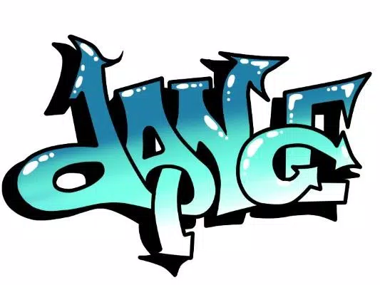 Detail Graffiti Termudah Nomer 43