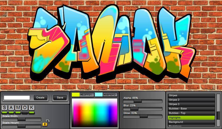 Detail Graffiti Text Creator Nomer 12