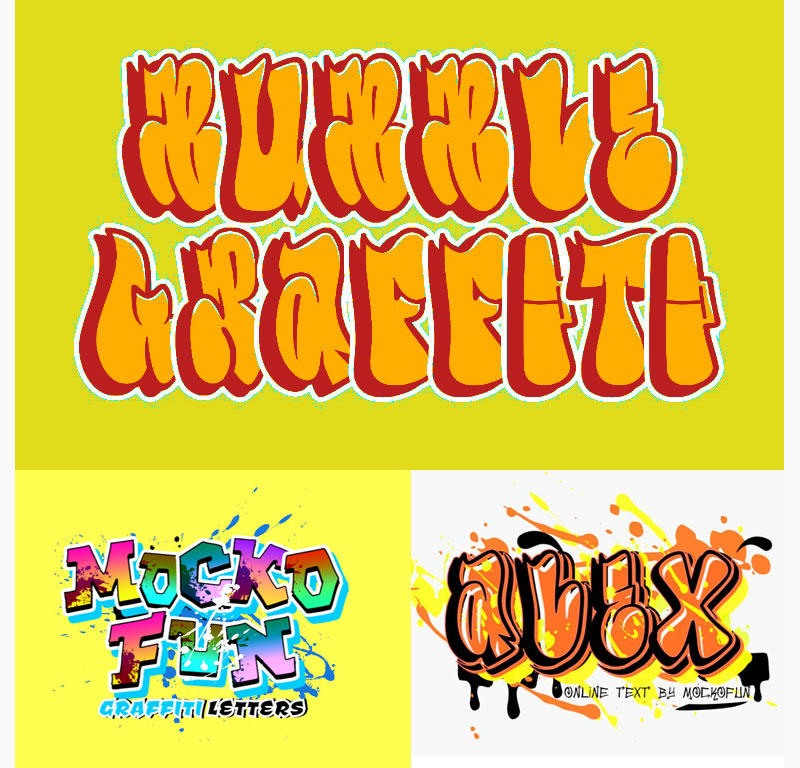 Detail Graffiti Text Editor Nomer 46