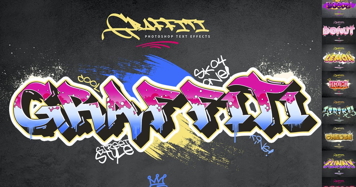 Detail Graffiti Text Effect Nomer 15