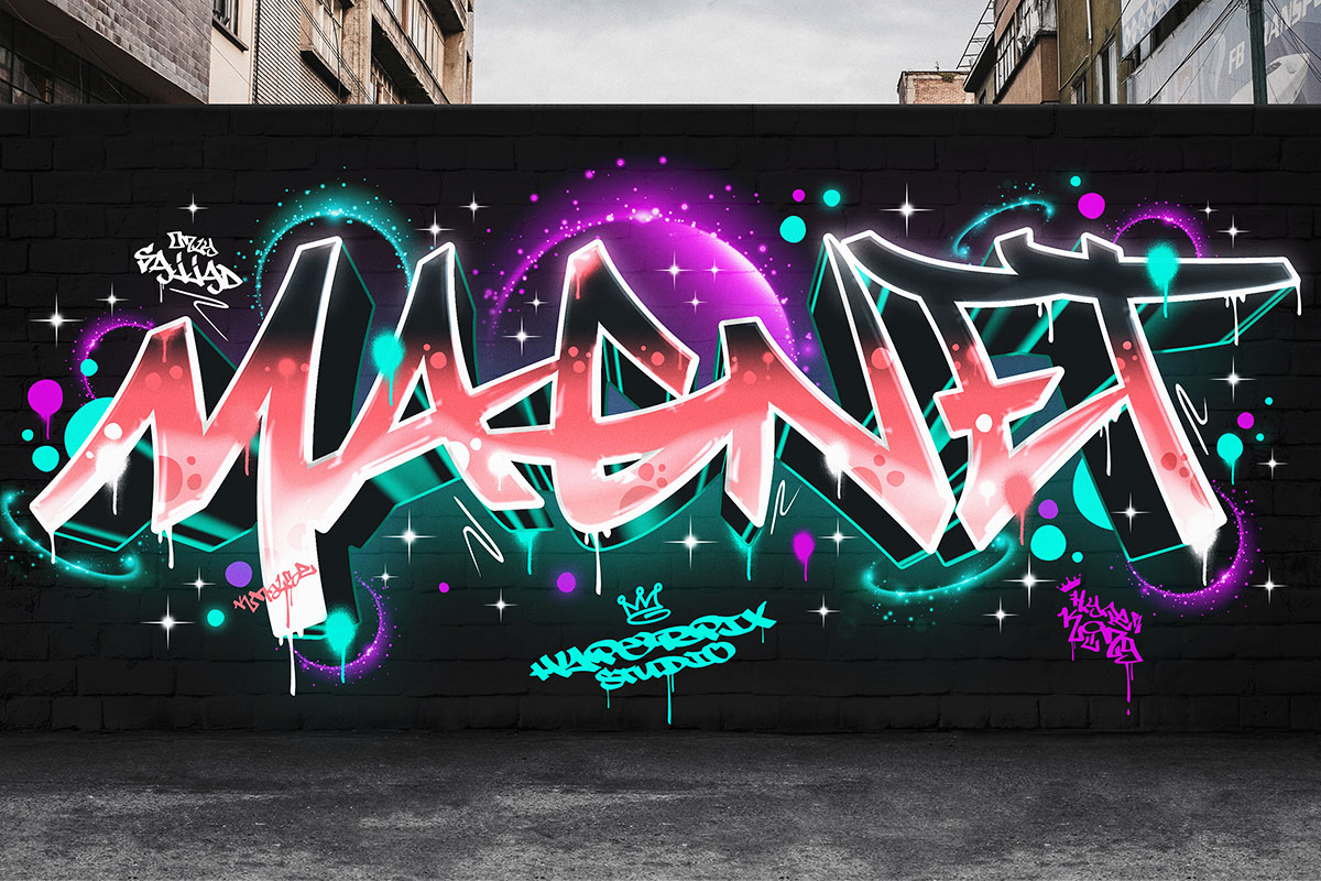 Detail Graffiti Text Effect Nomer 6