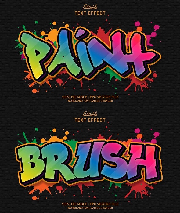 Detail Graffiti Text Effect Nomer 48