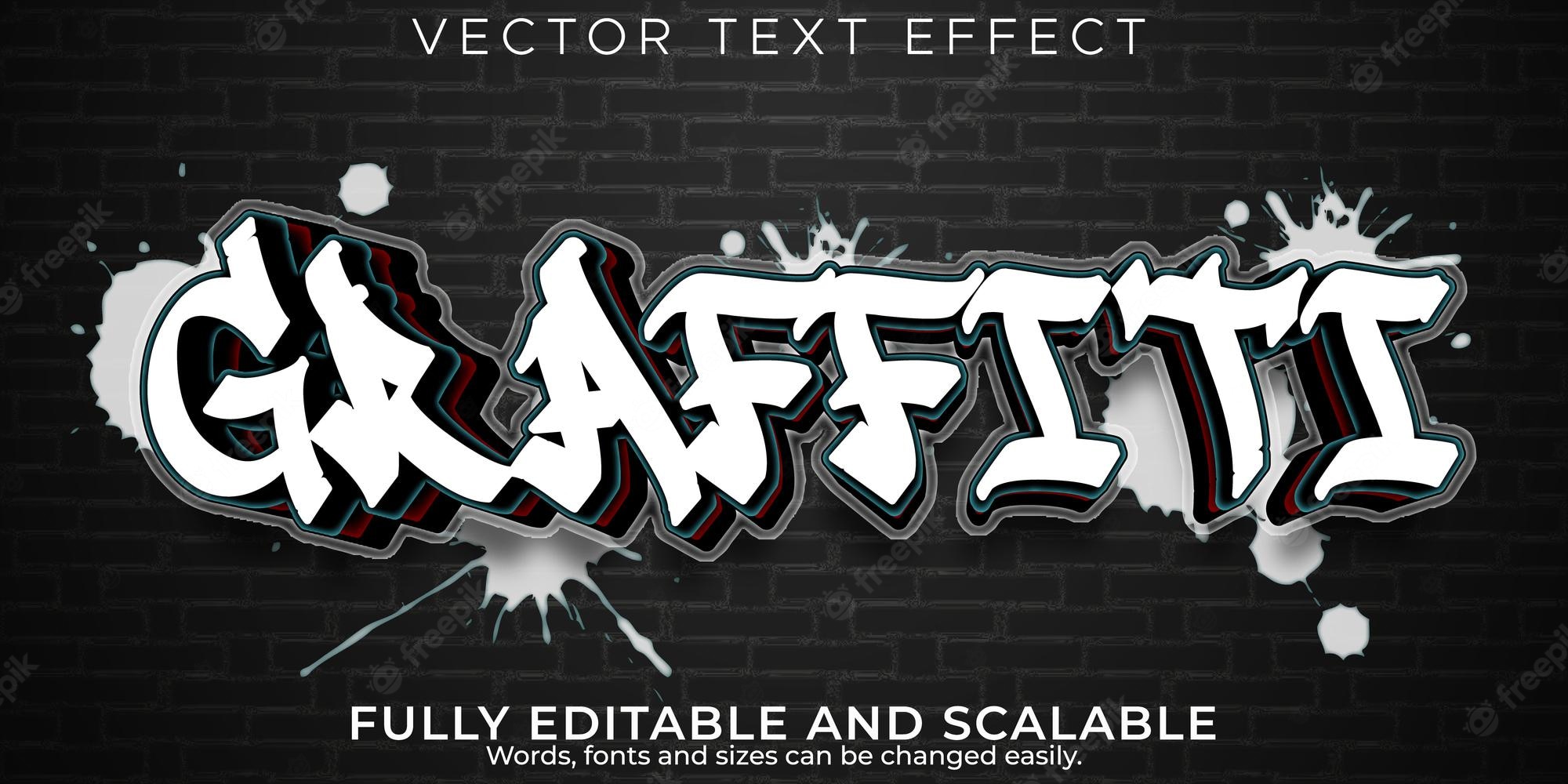 Detail Graffiti Text Effect Nomer 50