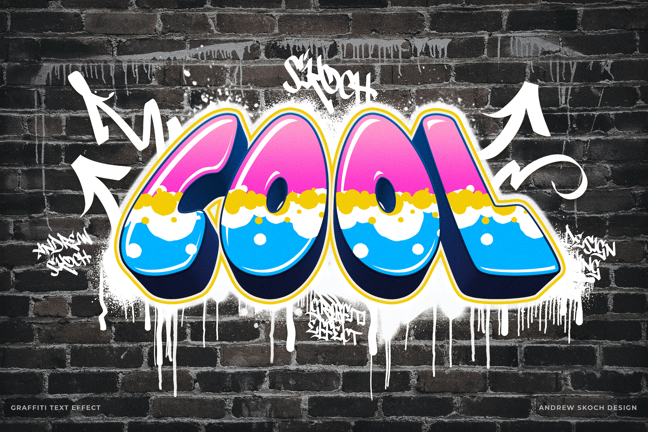 Detail Graffiti Text Effect Nomer 10