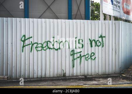 Detail Graffiti Text Hongkong Nomer 17