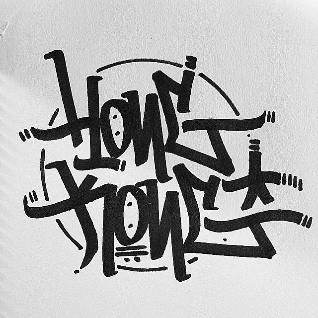 Detail Graffiti Text Hongkong Nomer 4