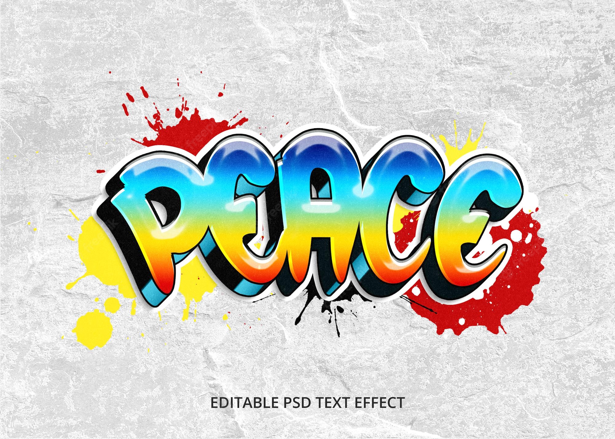 Detail Graffiti Text Photoshop Download Nomer 11