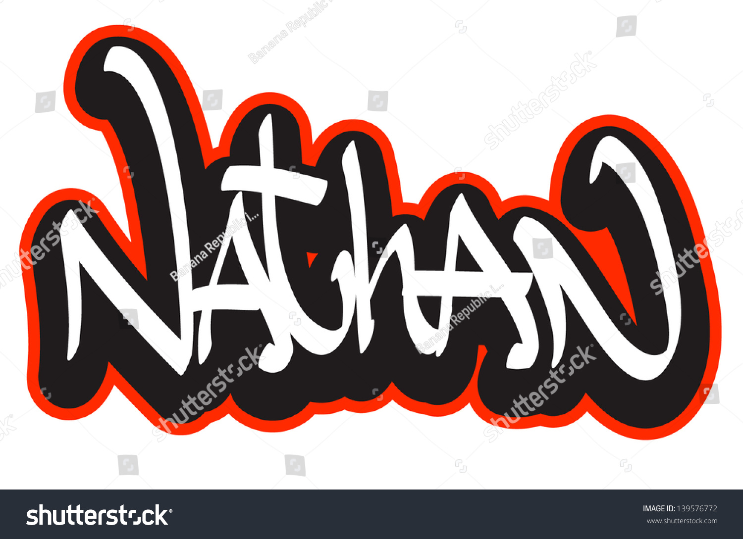 Detail Graffiti Text Template Nomer 51