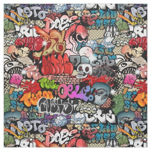 Detail Graffiti Textiles Nomer 40