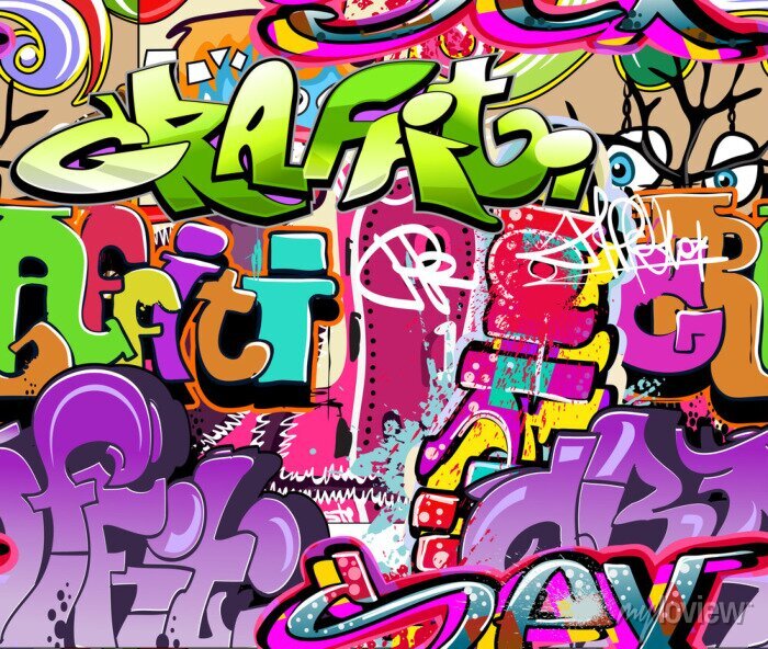 Detail Graffiti Texture Nomer 28