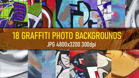 Detail Graffiti Texture On Corel Nomer 22
