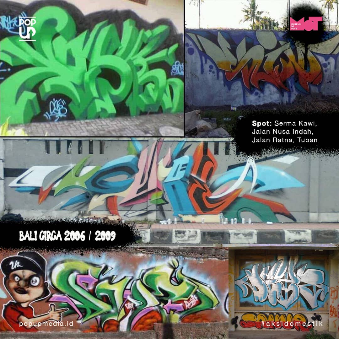 Detail Graffiti The Bengkel Geng Nomer 9