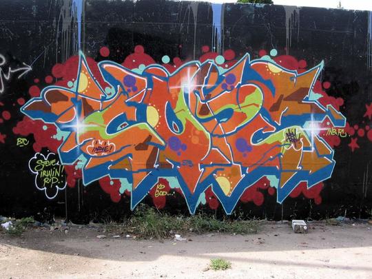 Detail Graffiti The Bengkel Geng Nomer 18