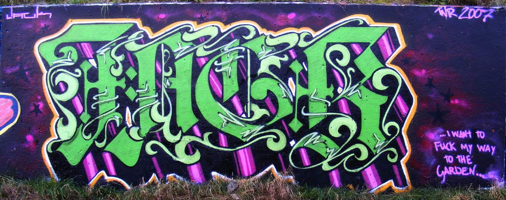 Detail Graffiti The Jak Nomer 11