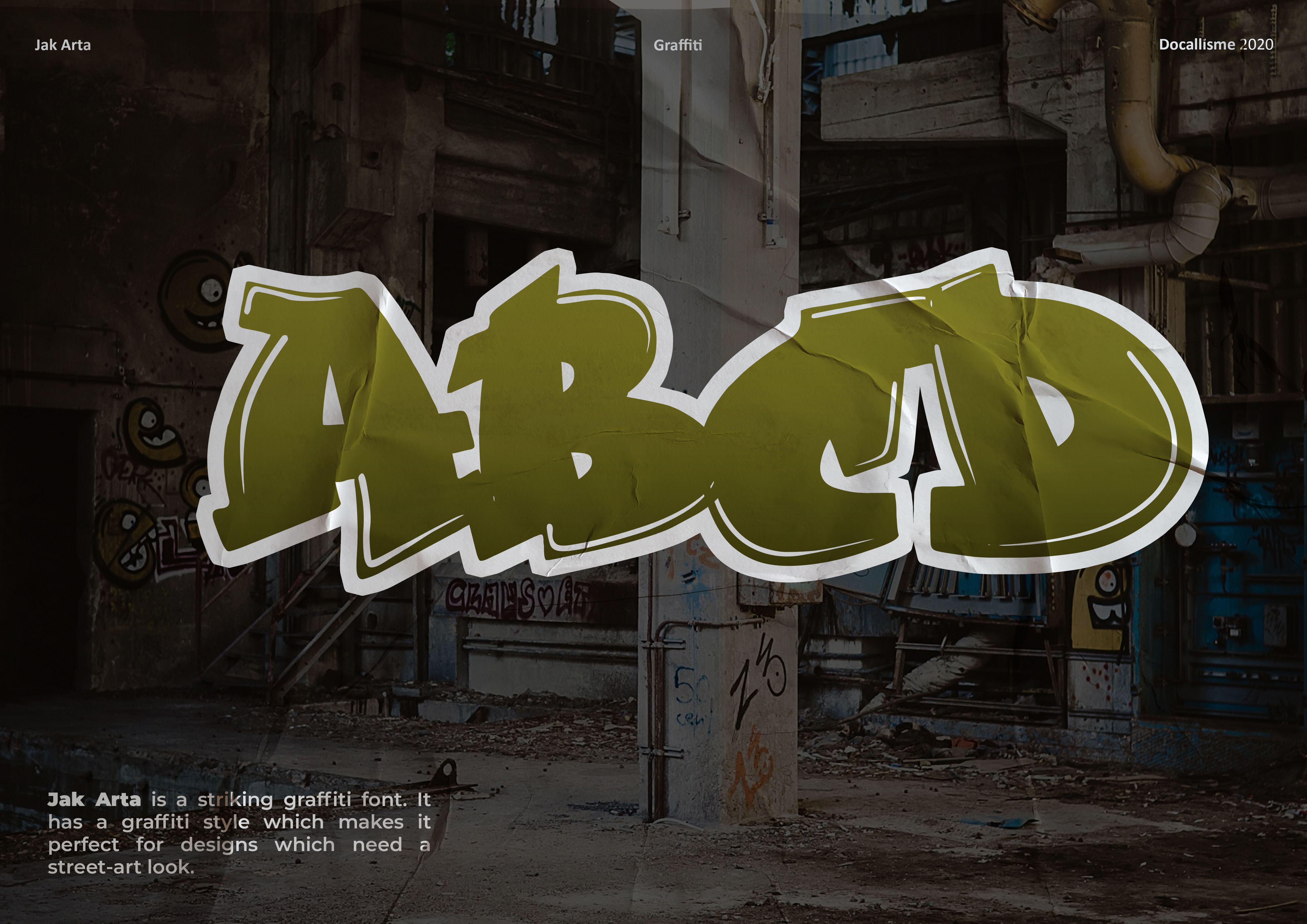 Detail Graffiti The Jak Nomer 3