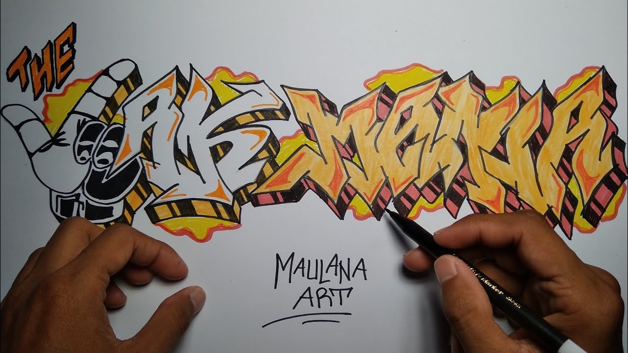 Detail Graffiti The Jak Nomer 5