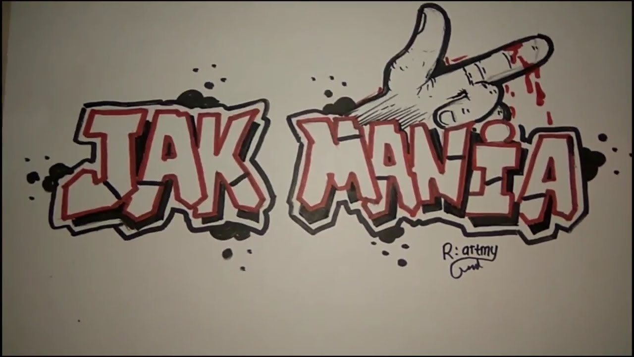 Detail Graffiti The Jak Nomer 9