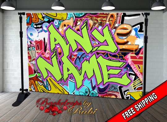 Detail Graffiti Theme Party Nomer 10