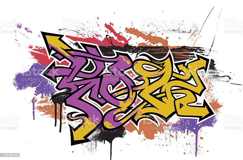 Detail Graffiti Themed Nomer 26