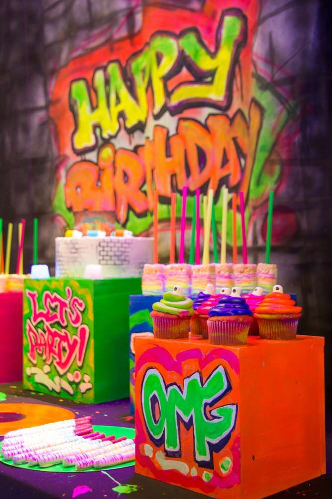 Detail Graffiti Themed Party Decorations Nomer 19