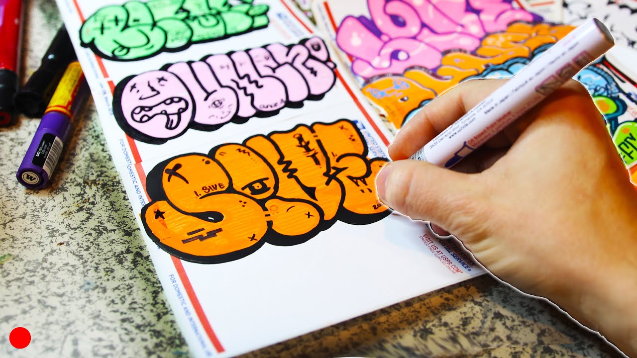 Detail Graffiti Throw Up Abc Nomer 10