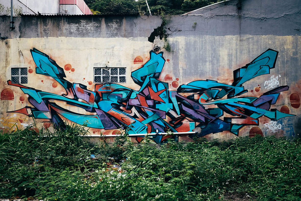 Detail Graffiti Throw Up Yogya Karta Nomer 13