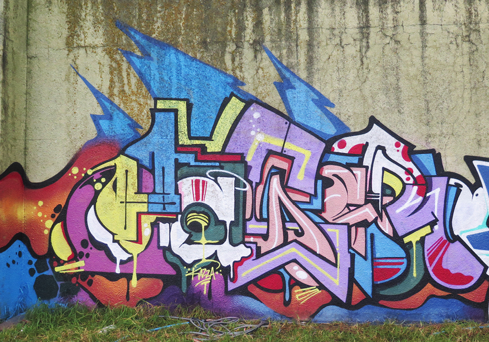 Detail Graffiti Tidak Warna Nomer 43