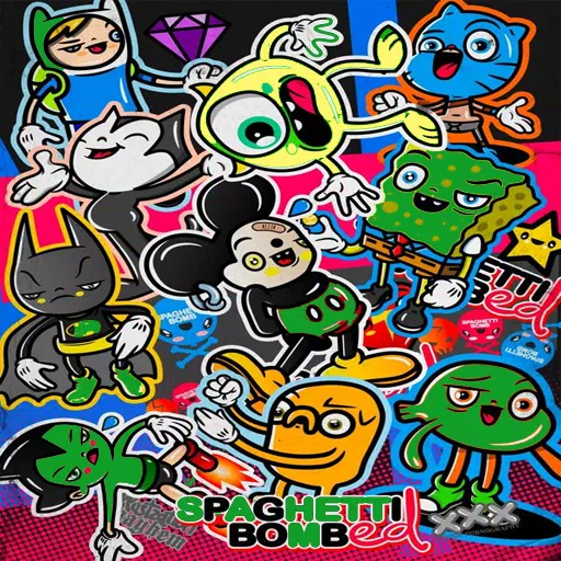 Detail Graffiti Tipografie Nomer 31