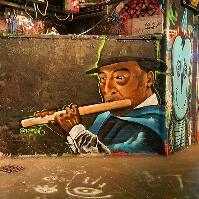 Detail Graffiti Tokoh Nomer 27