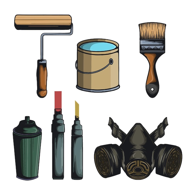 Detail Graffiti Tools Vector Nomer 4