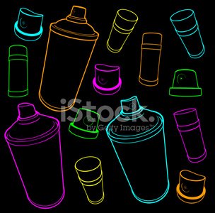 Detail Graffiti Tools Vector Nomer 33