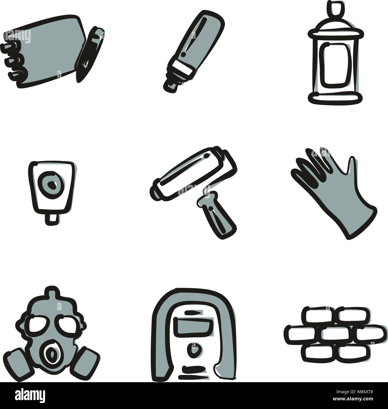 Detail Graffiti Tools Vector Nomer 52