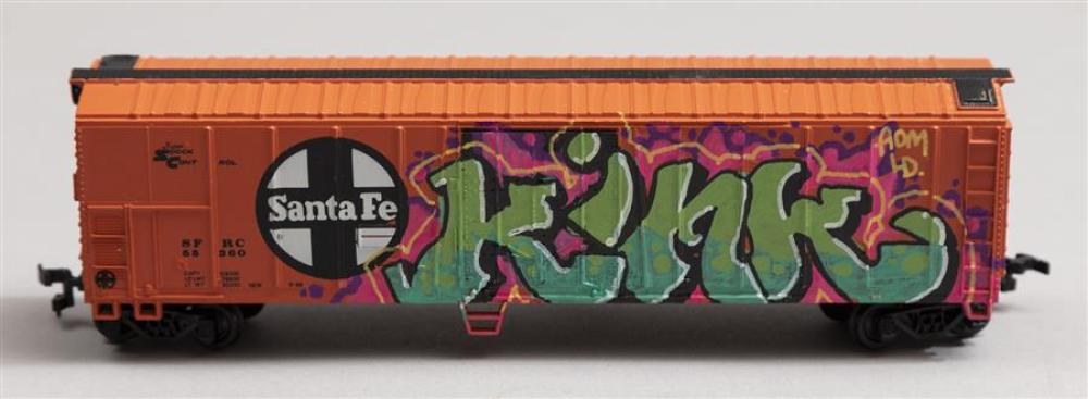 Detail Graffiti Toy Train Nomer 42