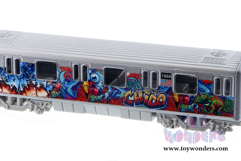 Detail Graffiti Toy Train Nomer 52