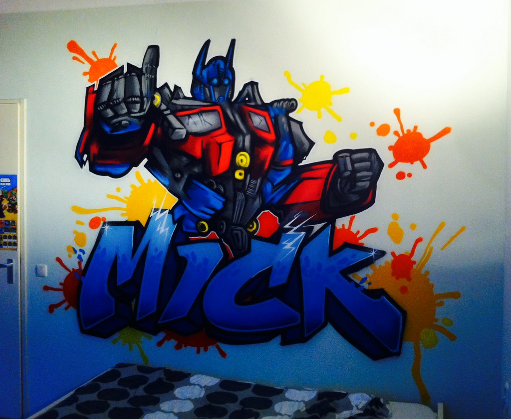 Detail Graffiti Transformers Nomer 7