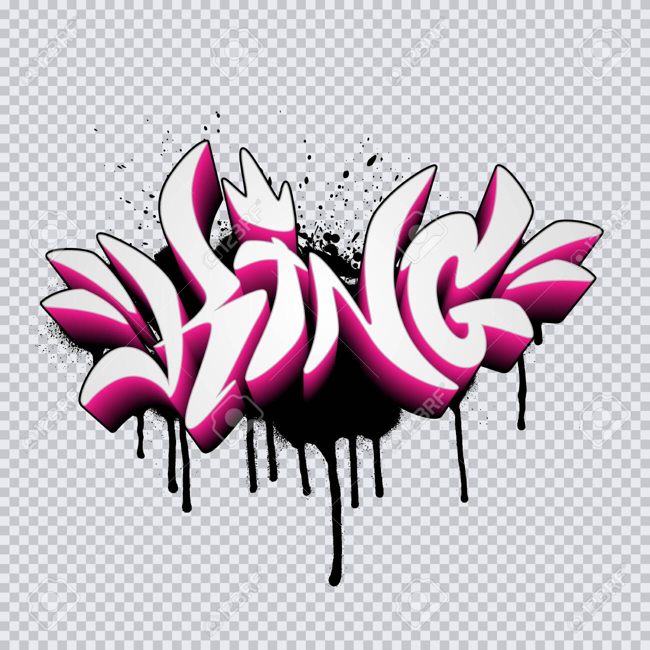 Detail Graffiti Transparent Background Nomer 15