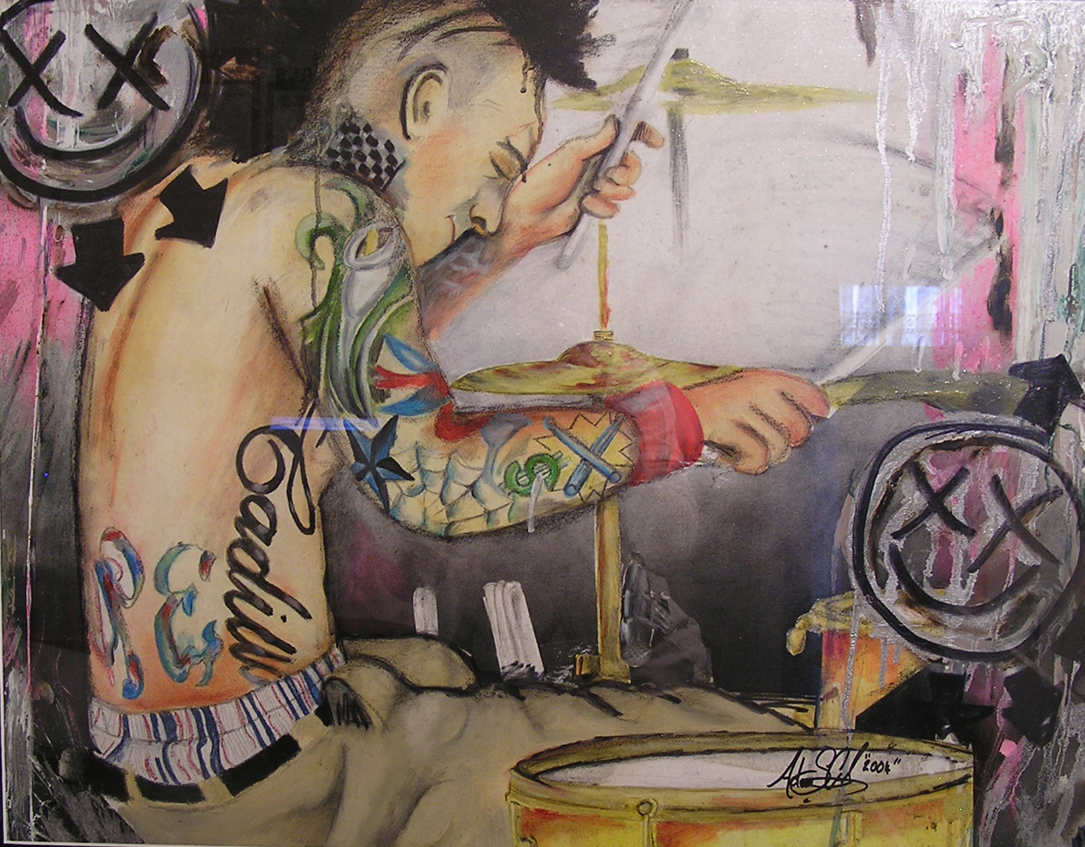 Detail Graffiti Travis Barker Nomer 4