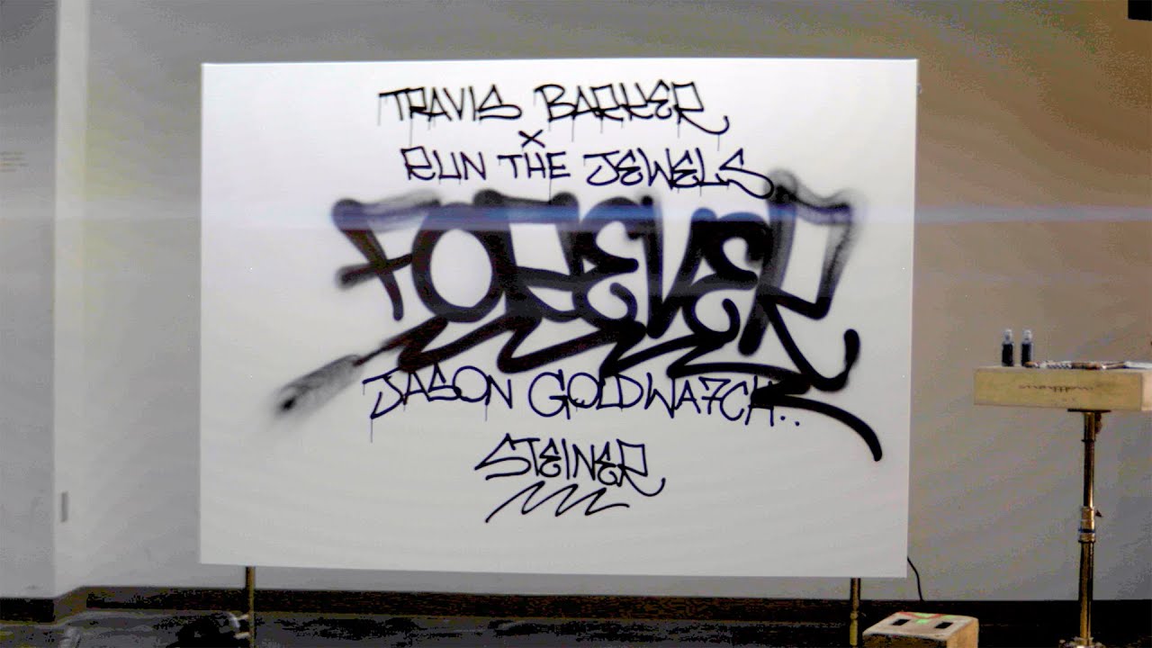 Detail Graffiti Travis Barker Nomer 5