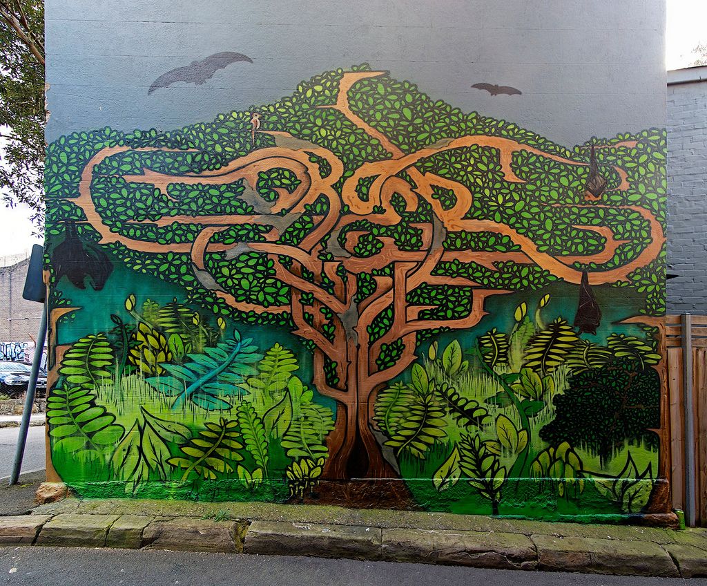 Detail Graffiti Tree Nomer 2