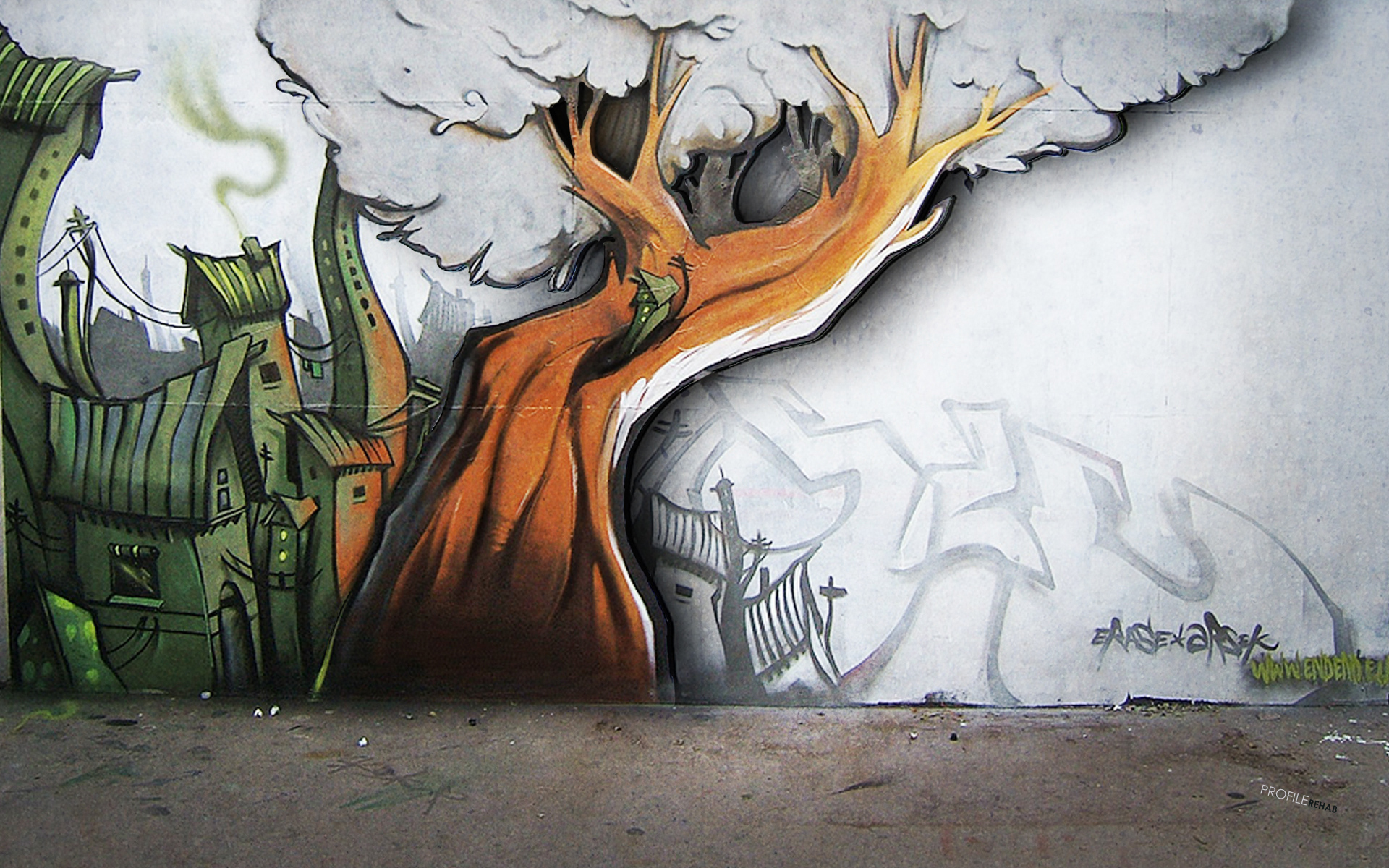 Detail Graffiti Tree Nomer 16