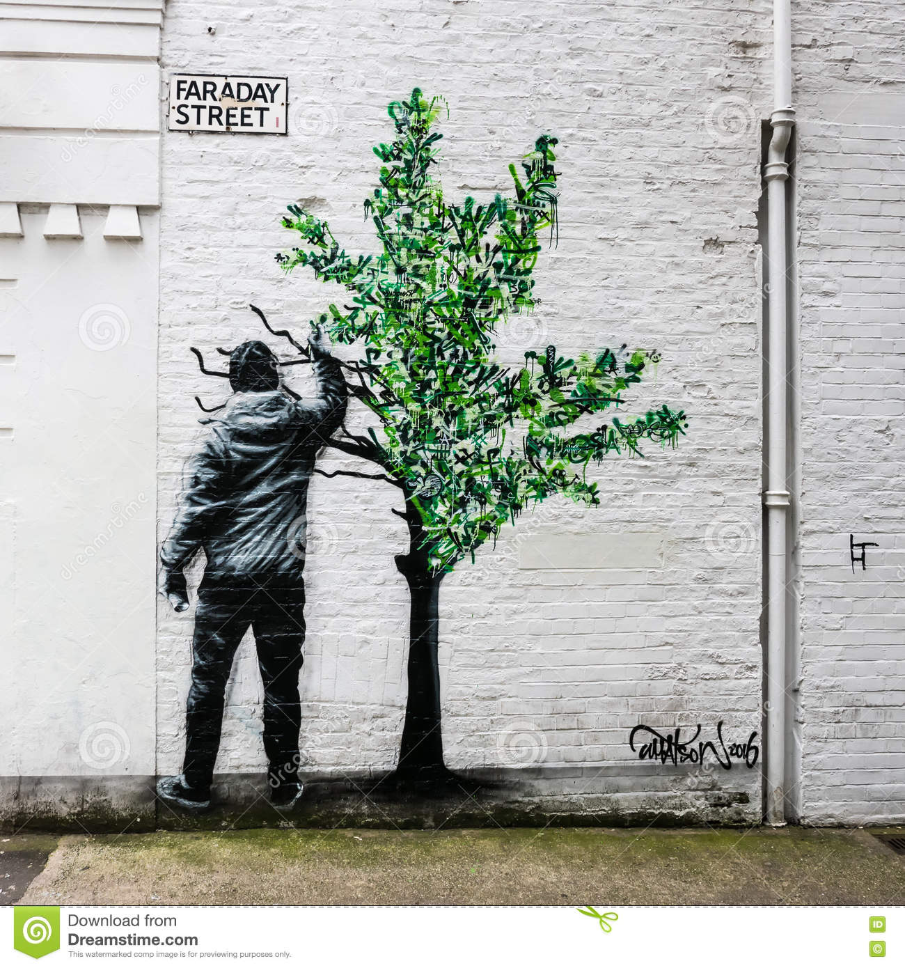 Detail Graffiti Tree Nomer 4