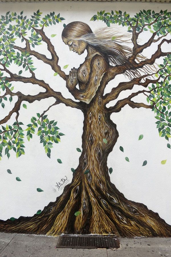 Detail Graffiti Tree Drawing Nomer 2