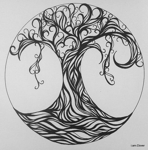 Detail Graffiti Tree Drawing Nomer 16
