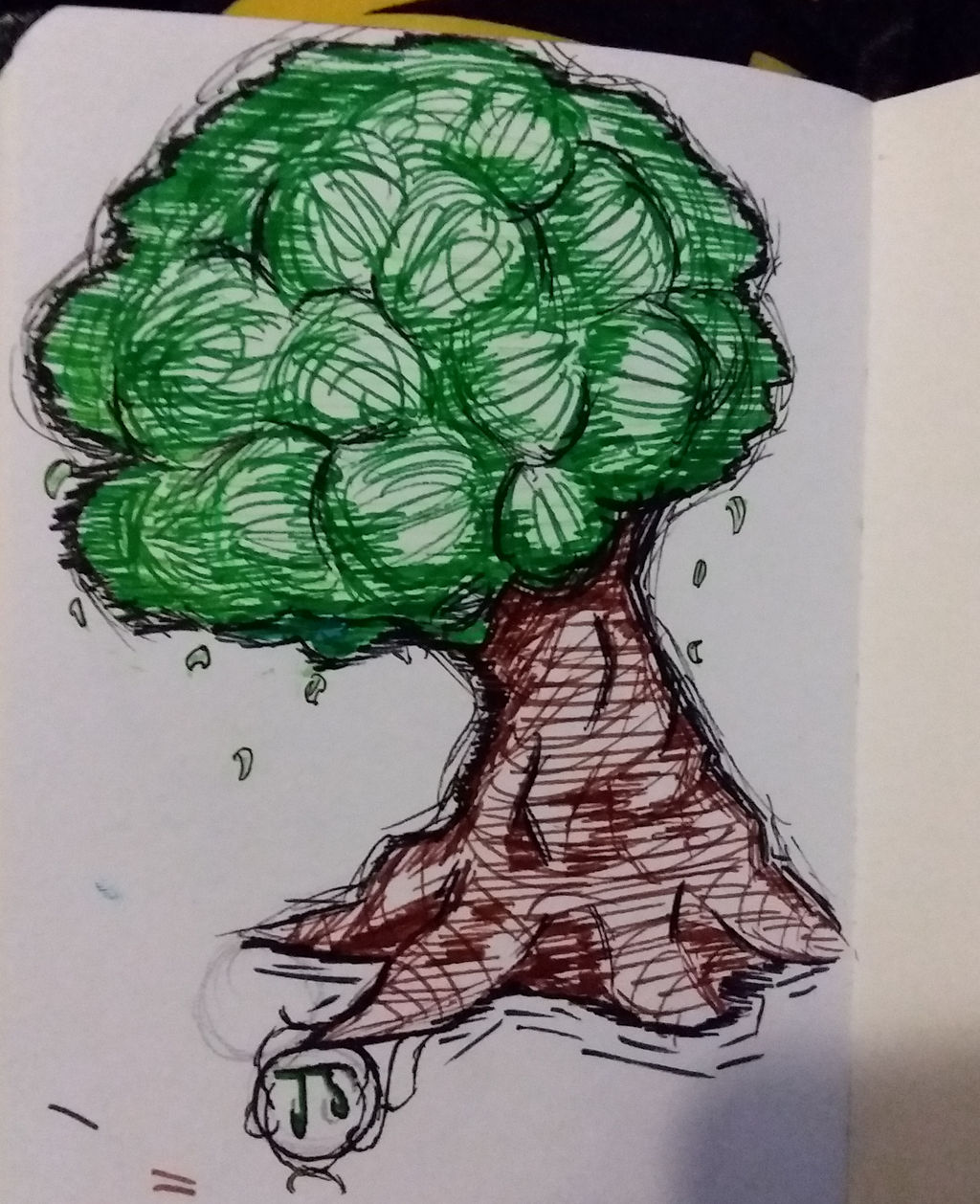 Detail Graffiti Tree Drawing Nomer 9