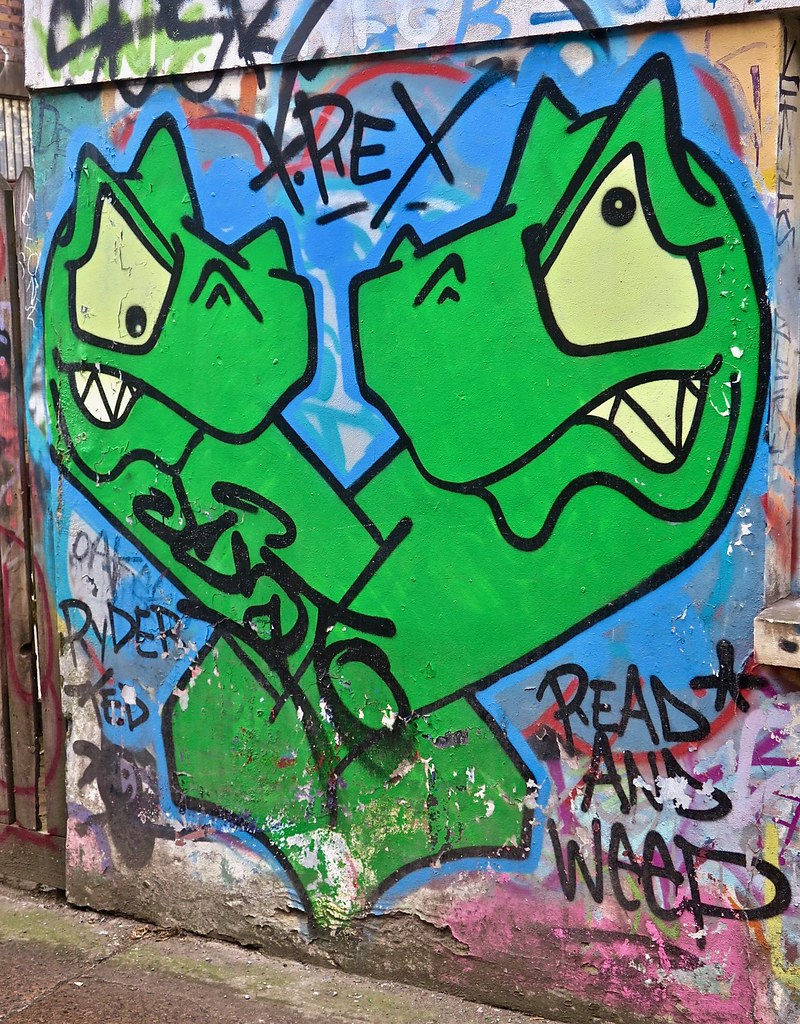 Detail Graffiti Trex Nomer 13