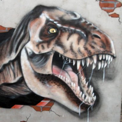 Detail Graffiti Trex Nomer 22