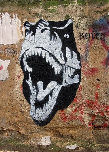 Detail Graffiti Trex Nomer 25