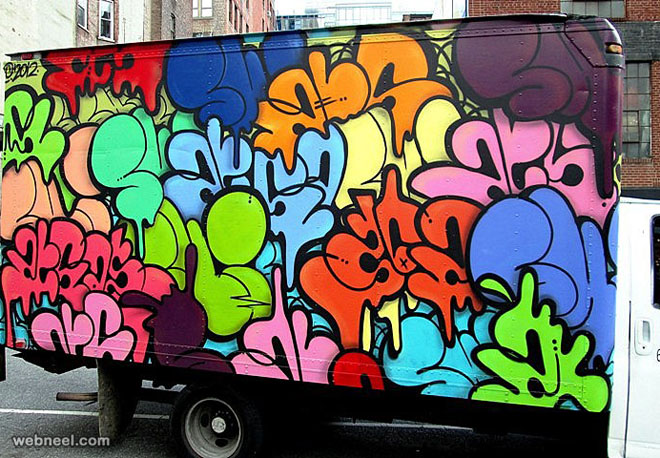 Detail Graffiti Truck Nomer 31